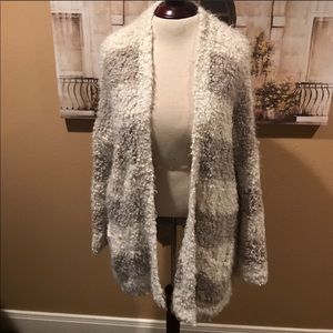 Free People fluffy oversized cardigan